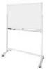 ShowMaven Double-Sided Standing Whiteboard with Wheels
