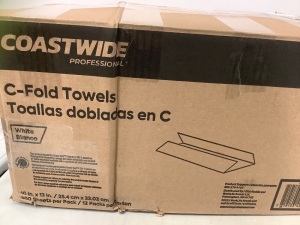 Coastwide C-Fold Paper Towels, E-Comm Return