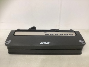 Afmat Vacuum Sealer, Powers Up, Appears new