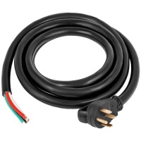 VEVOR 15Ft 50 Amp Generator Extension Cord 4 Wire 6 Gauge STW 6/3+8/1 Generator Cord 125V 250V UL Listed Generator Power Cord N14-50P & SS2-50R Portable Handle (15Ft 50 Amp). NEW