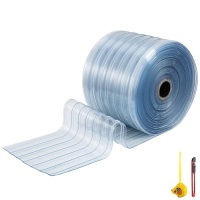 Plastic Strips Door Curtain 72 Feet Length X 7.8 Inches Width Vinyl Door Strips. NEW