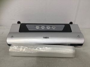 Tibek Vacuum Bag Sealer, Powers Up, E-Comm Return