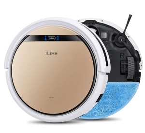 ILIFE V5s Pro Robot Vacuum & Mop Combo, Powers Up, E-Comm Return, Retail 128.00