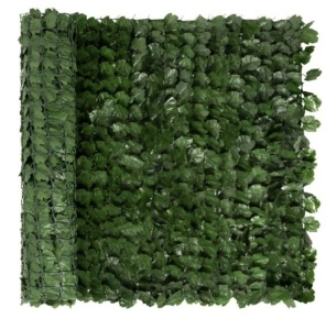 Outdoor Faux Ivy Privacy Screen Fence, 94x39in