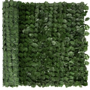 Outdoor Faux Ivy Privacy Screen Fence, 94x39in