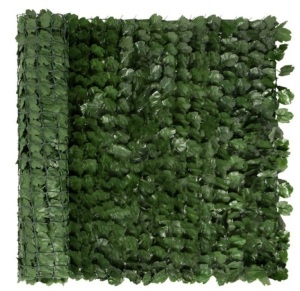 Outdoor Faux Ivy Privacy Screen Fence, 94x39in