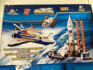 Mine City Spaceship Playset, New