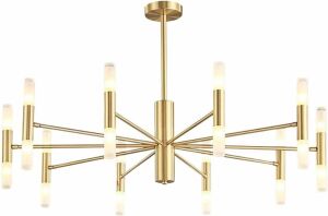 BOKT Post Modern Lighting Living Room Chandelier, G4 Lamp Socket