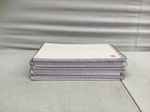 Lot of (8) TruRed Grid Notepads, E-Comm Return