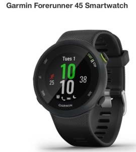 Garmin, Forerunner 45 Smartwatch, $169.99