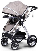 Belecoo Baby Stroller for Newborn and Toddler with Cup Holder,&nbsp;Linen Khaki - Appears New&nbsp;&nbsp;