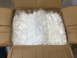 Polypropylene Crimped Cap Hair Nets, Appears New