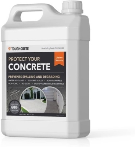 Lot of (3) ToughCrete Concrete Sealer,&nbsp;1 Gallon,&nbsp;Covers 600SqFt - New&nbsp;