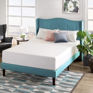 Zinus 12 Inch Queen Size Green Tea Memory Foam Mattress. New (frame not included)