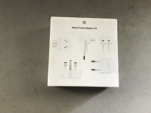 Apple, World Travel Adapter Kit, Like New, Retail - $29.99