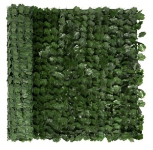 Outdoor Faux Ivy Privacy Screen Fence, 94x39in