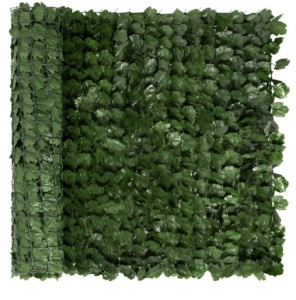 Outdoor Faux Ivy Privacy Screen Fence, 94x39in