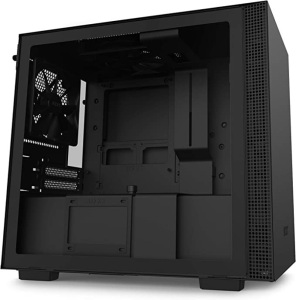 NZXT H210 - Mini- ITX PC GamingCase - Front 1/0 USB Type-C Port - Tempered Glass Side Panel - CableManagement System - Water- Cooling Ready - Radiator Bracket -Steel Construction - Black, Like New, Retail - $79.99