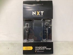 NXT Technologies Universal Laptop and Ultrabook Charger, ECom Ret, Untested