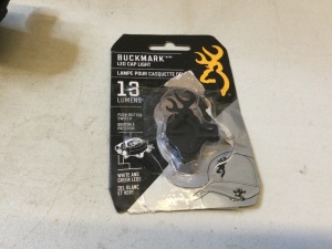 Browning Buckmark LED Cap Light, Untested, Ecommerce Return