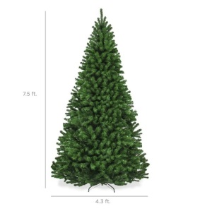 BCP Premium Artificial Spruce Christmas Tree w/ Foldable Metal Base SKY6333