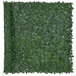 Outdoor Faux Ivy Privacy Screen Fence, 96x72in