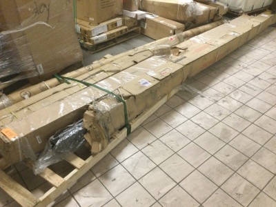 Very Large Retractable Projector Screens. Unknown Condition