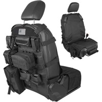 Front Seat Cover Organizer Storage Muti-Compartments Holder Molle Pouches for Jeep Wrangler JK JL Gladiator JT CJ YJ 1956-2021 Cherokee Patriot Nissan Ford Toyota and More. Appears New