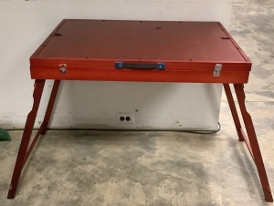 Puzzle Assembly Table, Damaged Latches, E-Comm Return