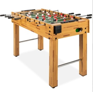 BCP Foosball Game Table, Arcade Table Soccer w/ 2 Cup Holders, 2 Balls - 48in SKY2603