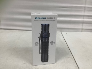 Olight Warrior 3 Tactical Flashlight, Untested, Appears New