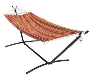 OUTDOOR WIND Hammock with Stand, May Vary From Stock Photo, Appears New