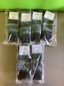 Men's Novelty Crew Socks 2pk Goodfellow & Co Star Print (7-12),LOT of 6,  New Retail - $9.99 each