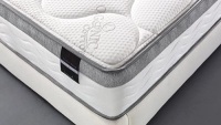 Oliver Smith&nbsp;Organic Cotton&nbsp;10 Inch - Perfect&nbsp;Sleep - ComfortPlush Euro Pillow&nbsp;Top - Cool Memory&nbsp;Foam & Pocket&nbsp;Spring MattressGreen Foam&nbsp;Certified - Twin&nbsp;Roll over image to zoom in(furMattress Chila&nbsp;nd 10 Twin), Like New, Retail - $379.99