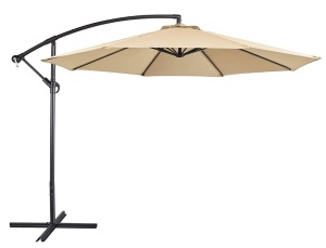 Cantilever Hanging Outdoor Umbrella, Appears New