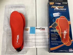 Heat Factory Heated Insoles, M, Untested, E-Comm Return