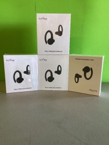 Holy High, Truly Wireless Earbuds, LOT of 4, New , Retail - $112