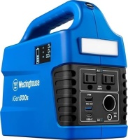 Westinghouse&nbsp;iGen300s Portable&nbsp;Power Station and&nbsp;Solar Generator, 600Peak Watts and 300&nbsp;Rated Watts, 296Wh&nbsp;Battery for Camping,&nbsp;Home, Travel, Indoor&nbsp;and Outdoor, Like New, $249