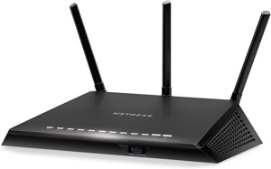 NETGEAR Nighthawk Smart Wi-Fi Router, R6700 - AC1750 Wireless Speed Up to 1750 Mbps | Up to 1500 Sq Ft Coverage & 25 Devices 4x 1GEthernet and 1 x 3.0 USB Ports I Armor Security, Like New, Retail - $68