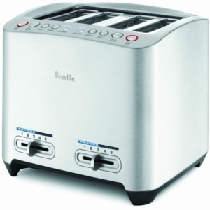 Breville BTA840XL Die Cast 4-Slice Smart Toaster, Stainless Steel, Like New, Retail - $280.59