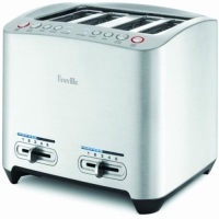 Breville BTA840XL Die&nbsp;Cast 4-Slice Smart&nbsp;Toaster, Stainless Steel, Like New, Retail - $280.59