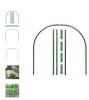 Garhelper House Greenhouse Frame Garden Hoops PortableSturdy Raised Beds Netting 11 Mm Durable For Plants Row Cover, Like New, Retail - $19.39