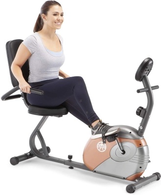 Marcy Recumbent Exercise Bike with Resistance ME-709. Appears New