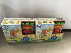 Leapfrog, LeapBuilders, Safari Animals, Multi-Color, LOT of 2, New, Retail - $12.23