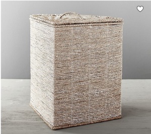 Pottery Barn, Squared Top Hamper, Like New, Retail - $139