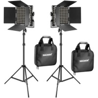 Neewer Bi-Color Video LED 2-Light Kit with Stands - New&nbsp;