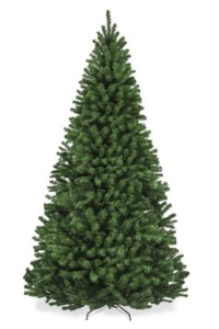 Premium Artificial Spruce Christmas Tree w/ Foldable Metal Base, 6ft