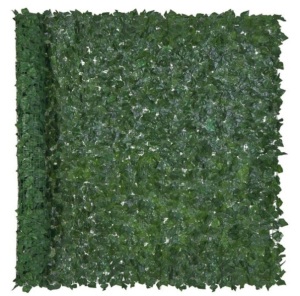 Outdoor Faux Ivy Privacy Screen Fence, 96x72in