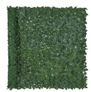 Outdoor Faux Ivy Privacy Screen Fence, 96x72in