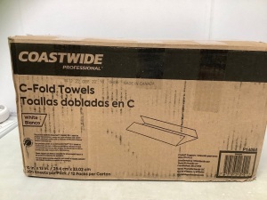 Coastwide C-Fold Paper Towels, E-Comm Return